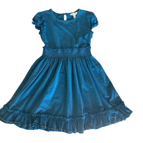 Matilda Jane Blue Lap Dress Size 6 - Adorable & Comfy! - Picture 2 of 7